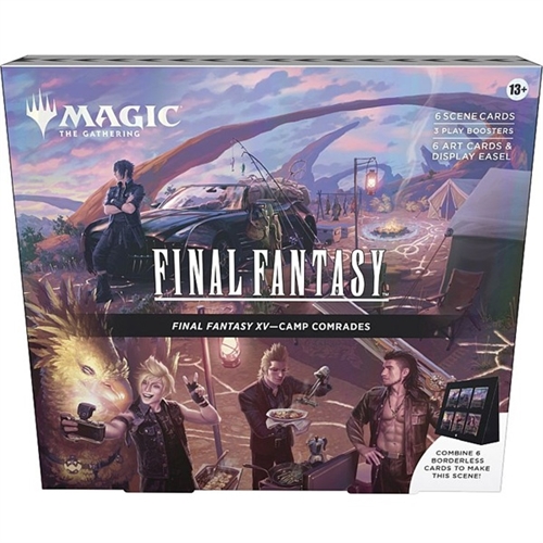 Final Fantasy - Scene Box - FF15 - Camp Comrades - Magic the Gathering (ENG)